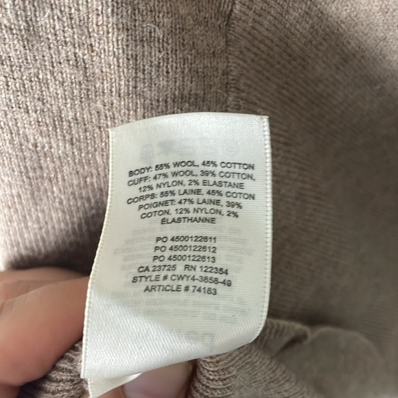 Wilfred Rebecca Crop Turtleneck Knit Sweater - Picture 7 of 8